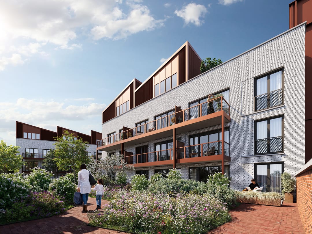 Foto 2 van 2-kamer appartement type B3 #012 (Bouwnr. 12)