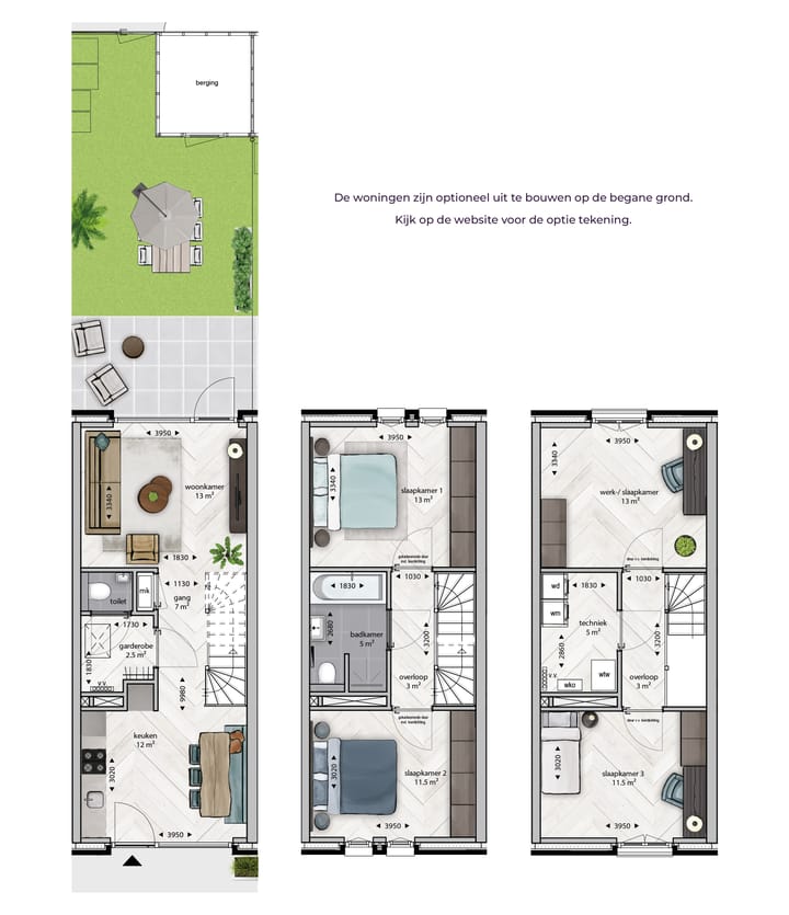 Foto 4 van Eureka! District | 7 Stadswoningen | NOG ÉÉN WONING BESCHIKBAAR |