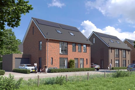 Foto van twee-onder-één-kapwoning 2-onder-1-kapwoning