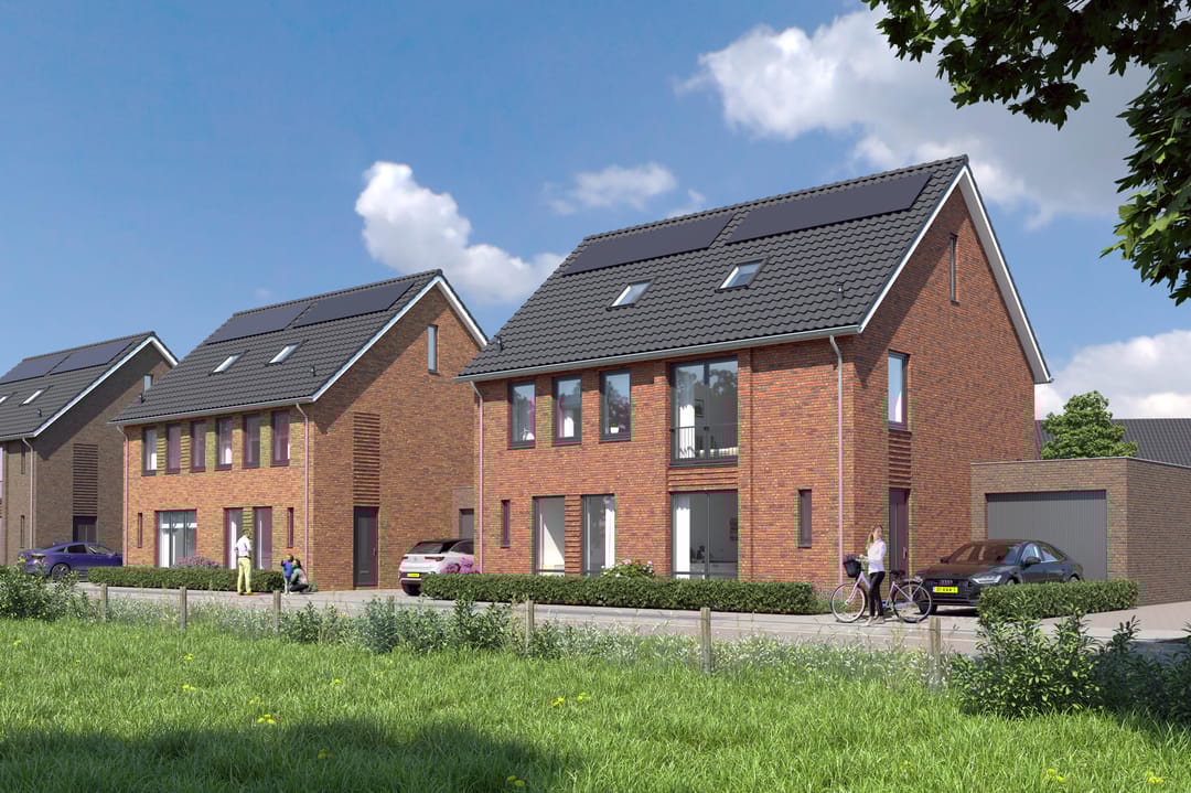 Foto 2 van twee-onder-één-kapwoning (Bouwnr. 1)