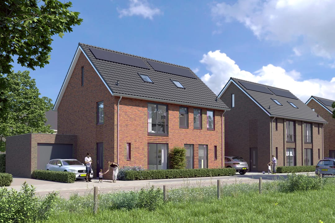 Foto 1 van twee-onder-één-kapwoning (Bouwnr. 2)