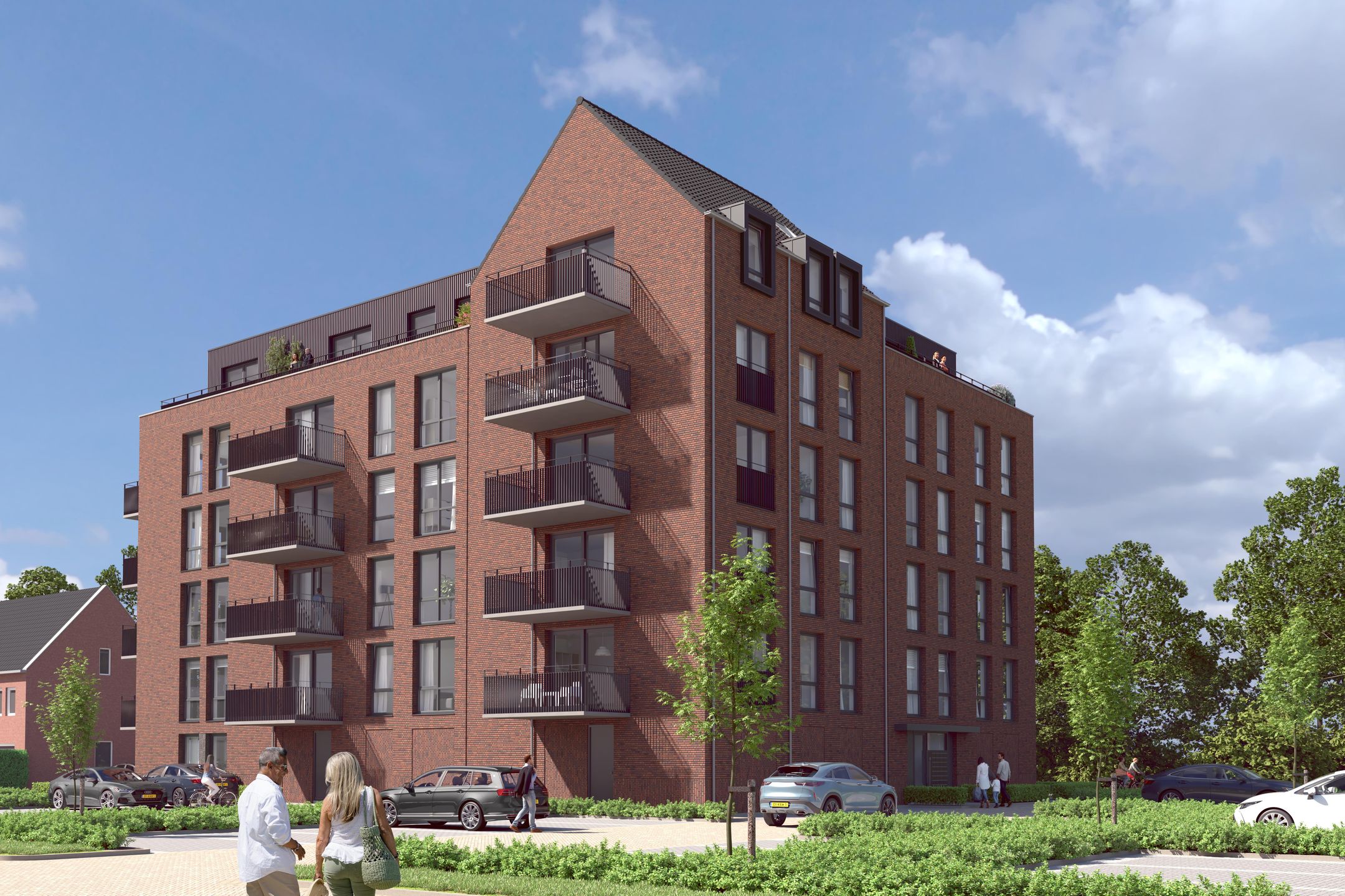 Hoek appartement type 1 (Bouwnr. A22)  false