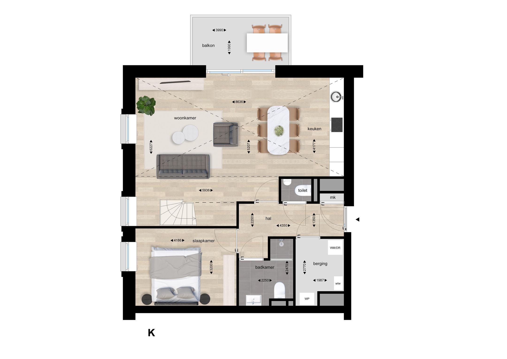 Foto 6 van Penthouse type 2 (Bouwnr. A31)