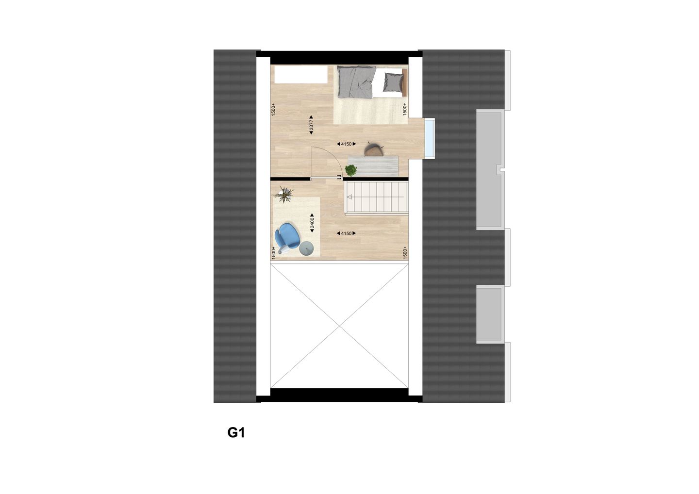 Foto 4 van Penthouse type 2 (Bouwnr. A31)