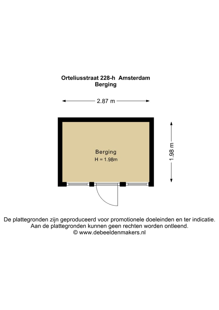 Foto 25 van Orteliusstraat 228-H