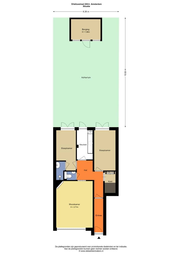 Foto 27 van Orteliusstraat 228-H