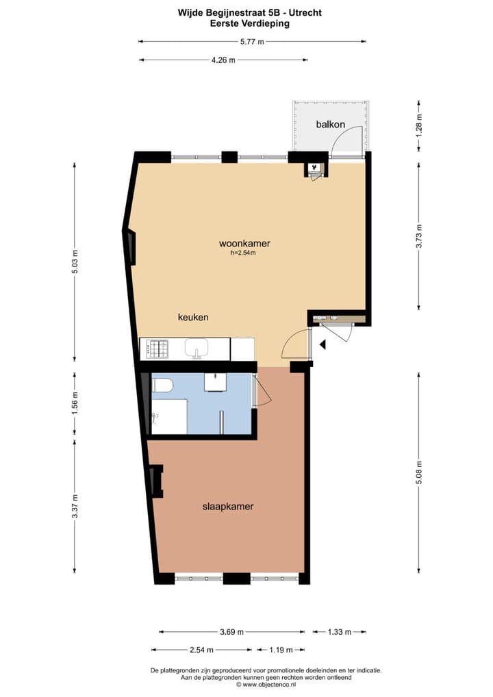 Foto 18 van Wijde Begijnestraat 5-B