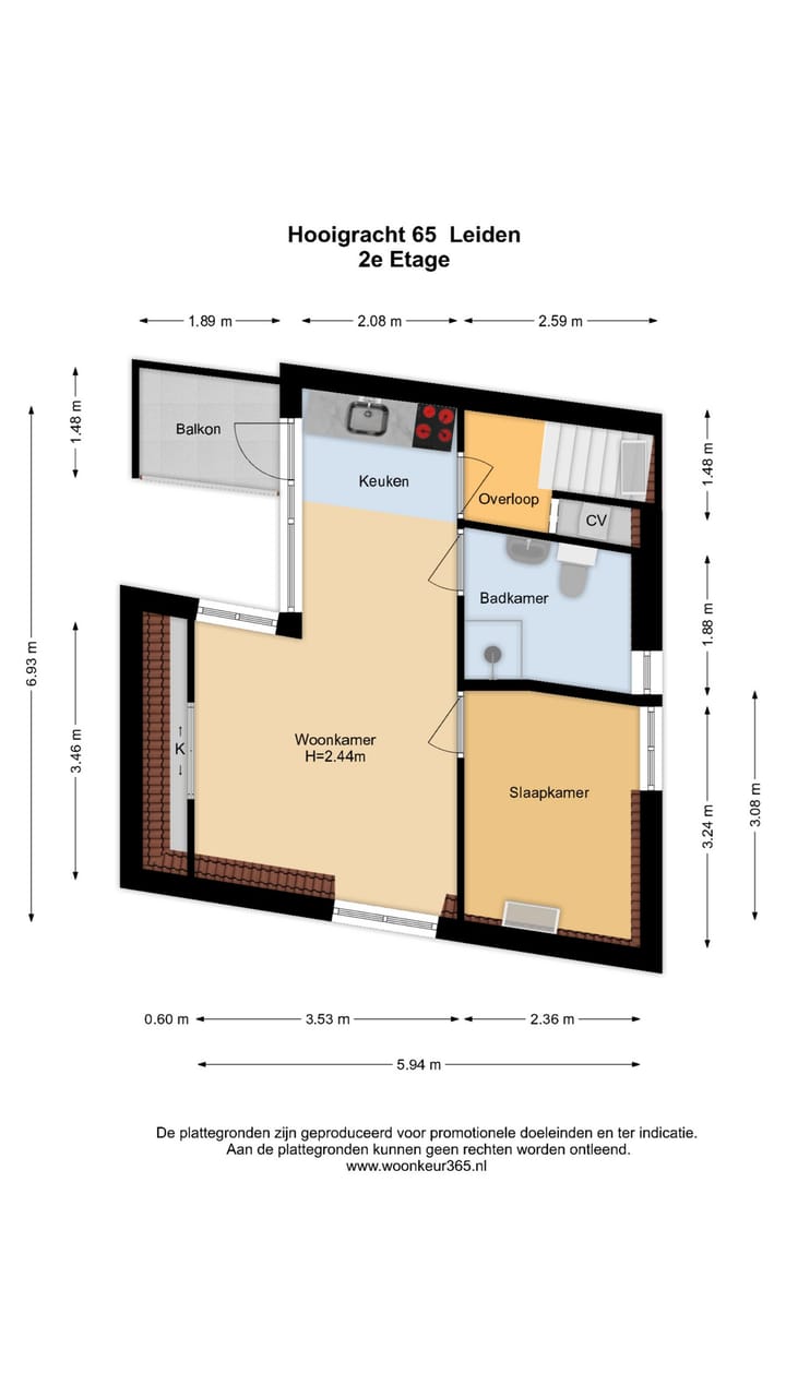 Foto 52 van Hooigracht 65