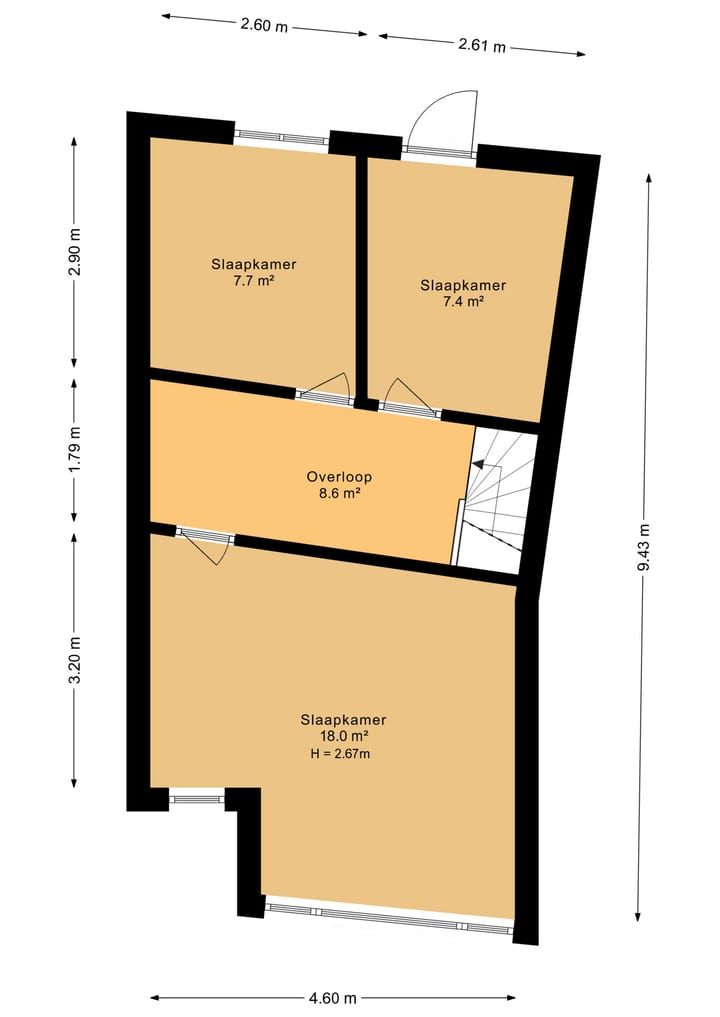 Foto 30 van Meidoornstraat 5-A