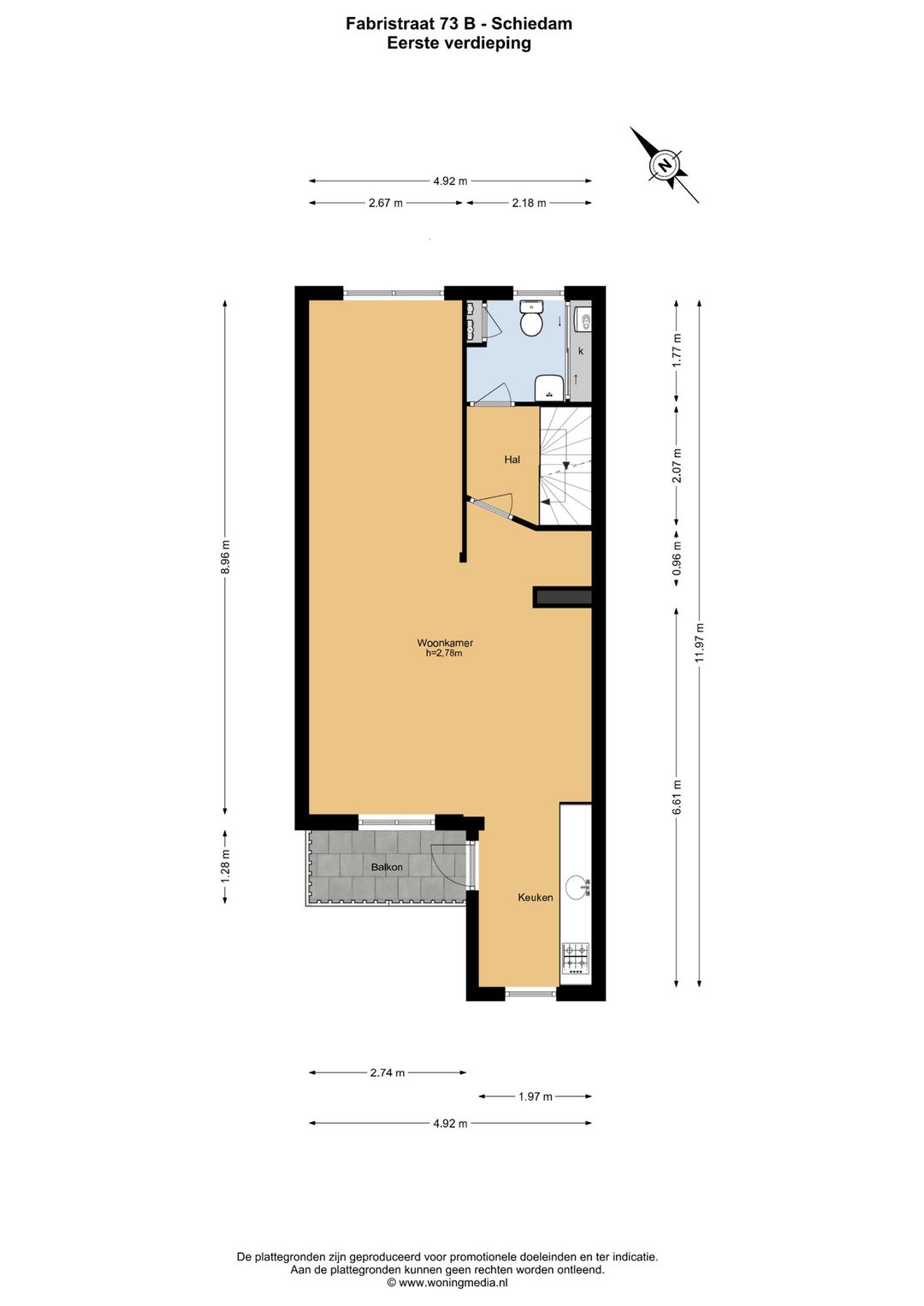 Foto 31 van Fabristraat 73-B
