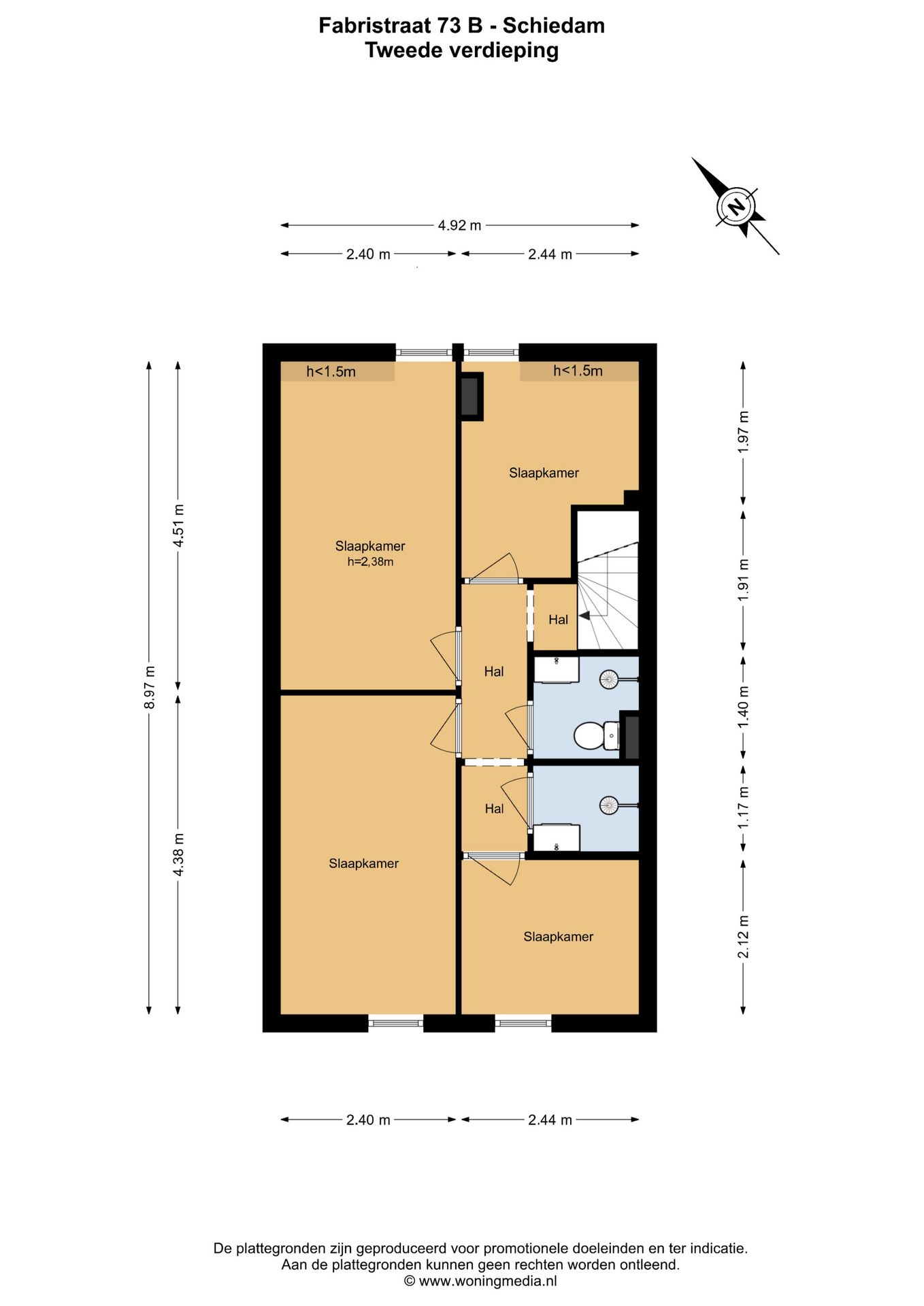 Foto 33 van Fabristraat 73-B