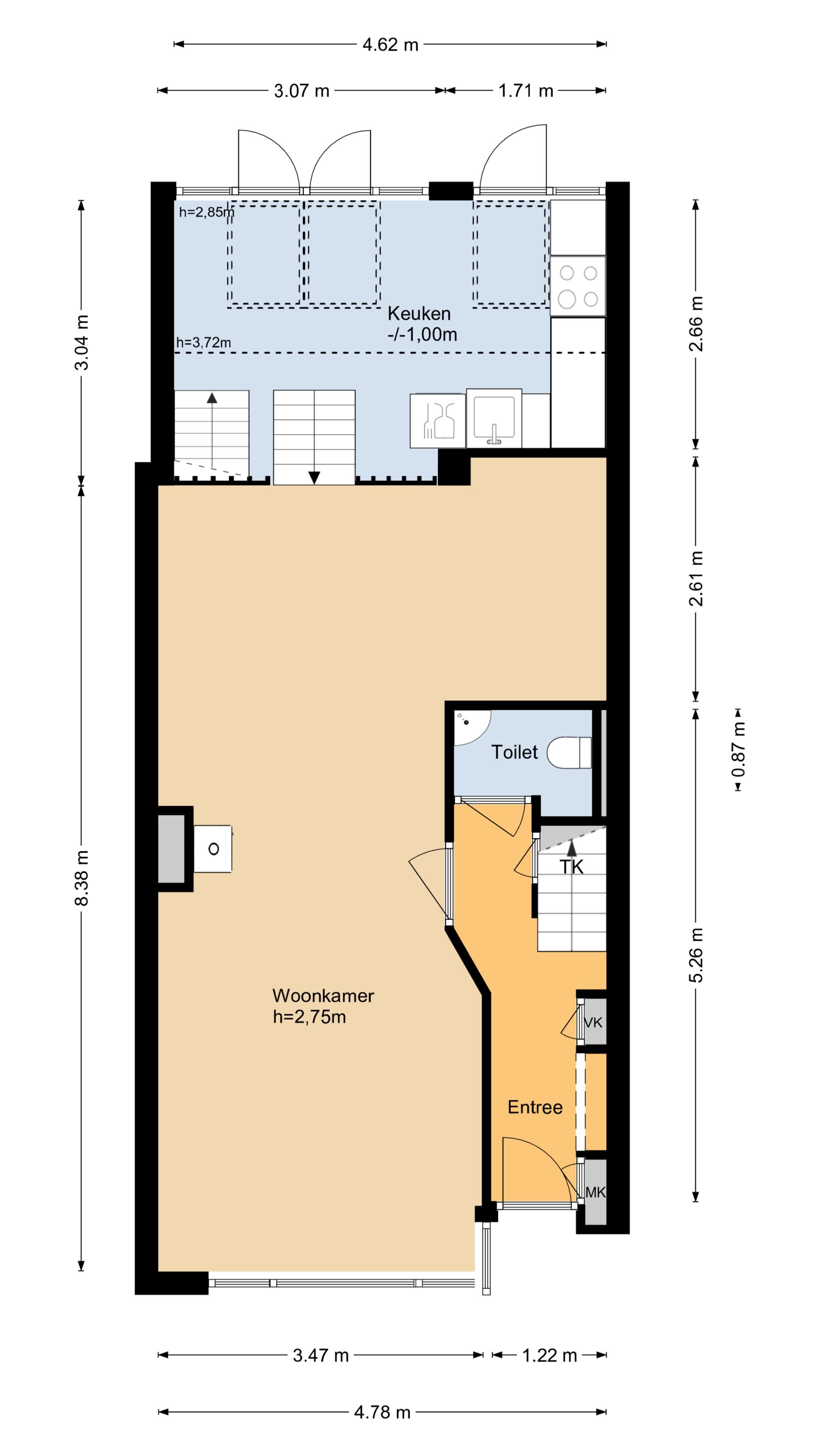 Foto 60 van Burgvlietkade 17