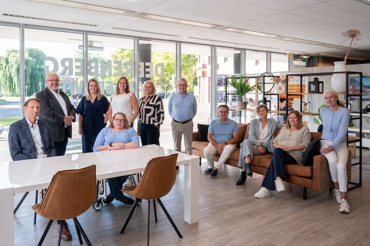 Een promotiefoto voor op kantoor