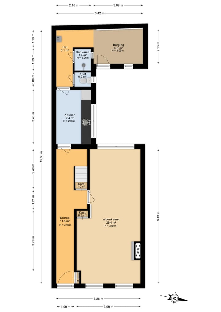 Foto 39 van Paul Krugerstraat 55