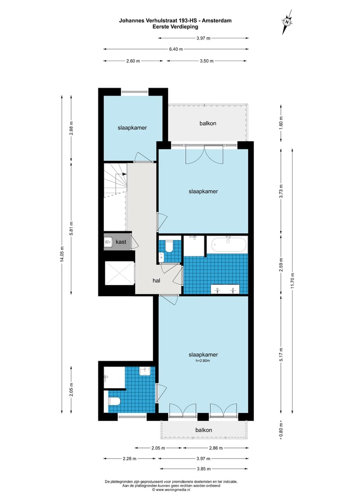 Foto 50 van Johannes Verhulststraat 193-H