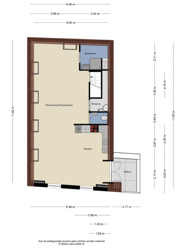 Foto 16 van Walsteeg 35-C