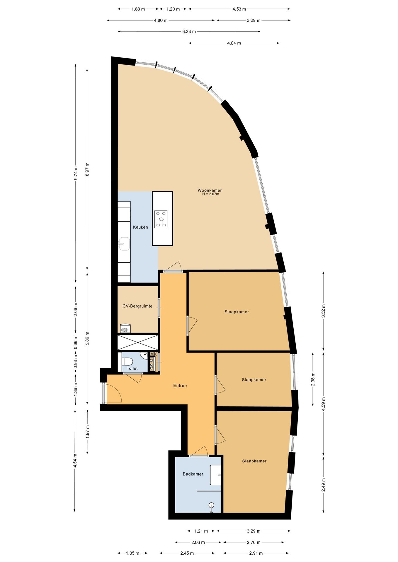 Foto 33 van Chamavenlaan 206