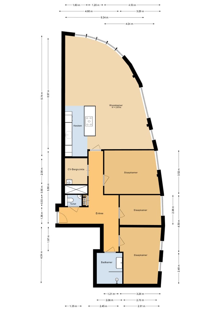 Foto 33 van Chamavenlaan 206