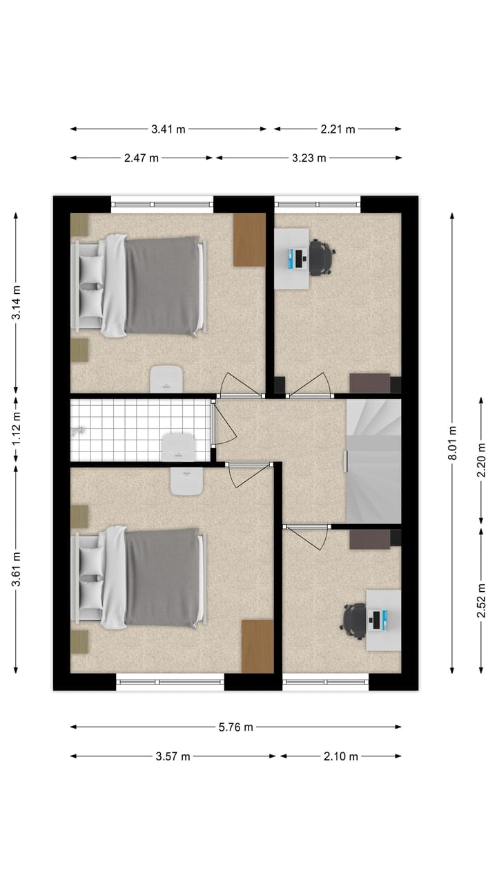 Foto 34 van Bellinistraat 247