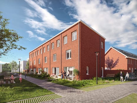 Image of Framboos Row house