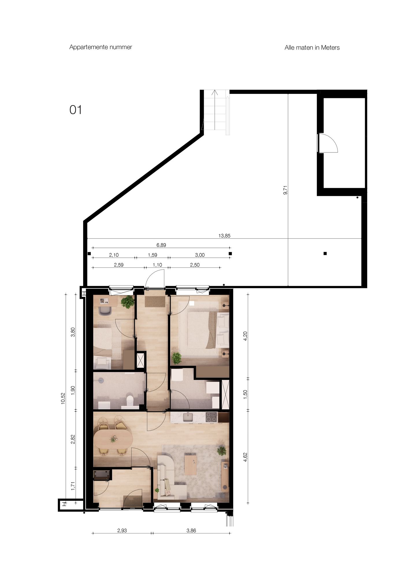 Photo 5 of Appartement (Bouwnr. 01)
