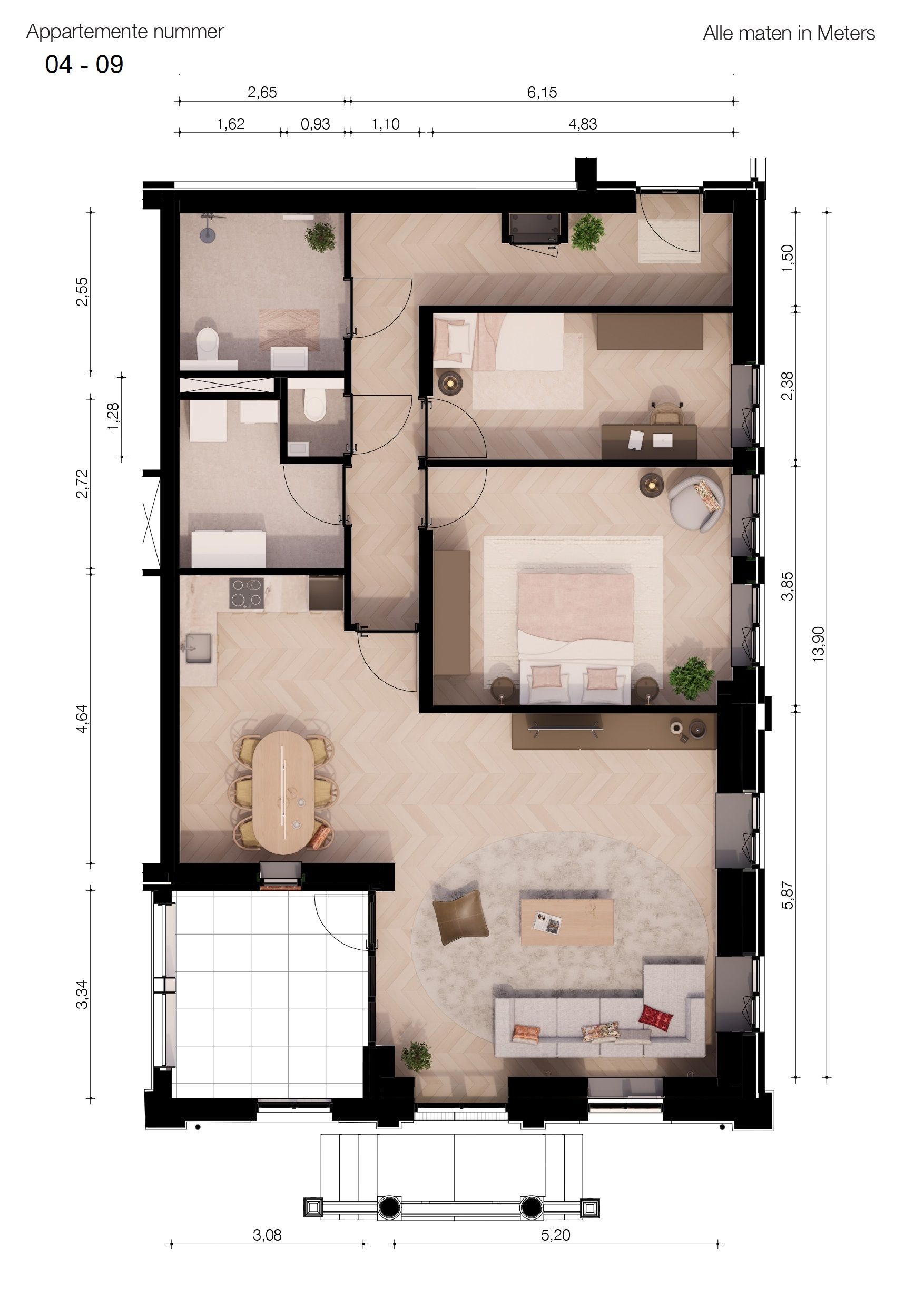 Photo 12 of Appartement (Bouwnr. 09)