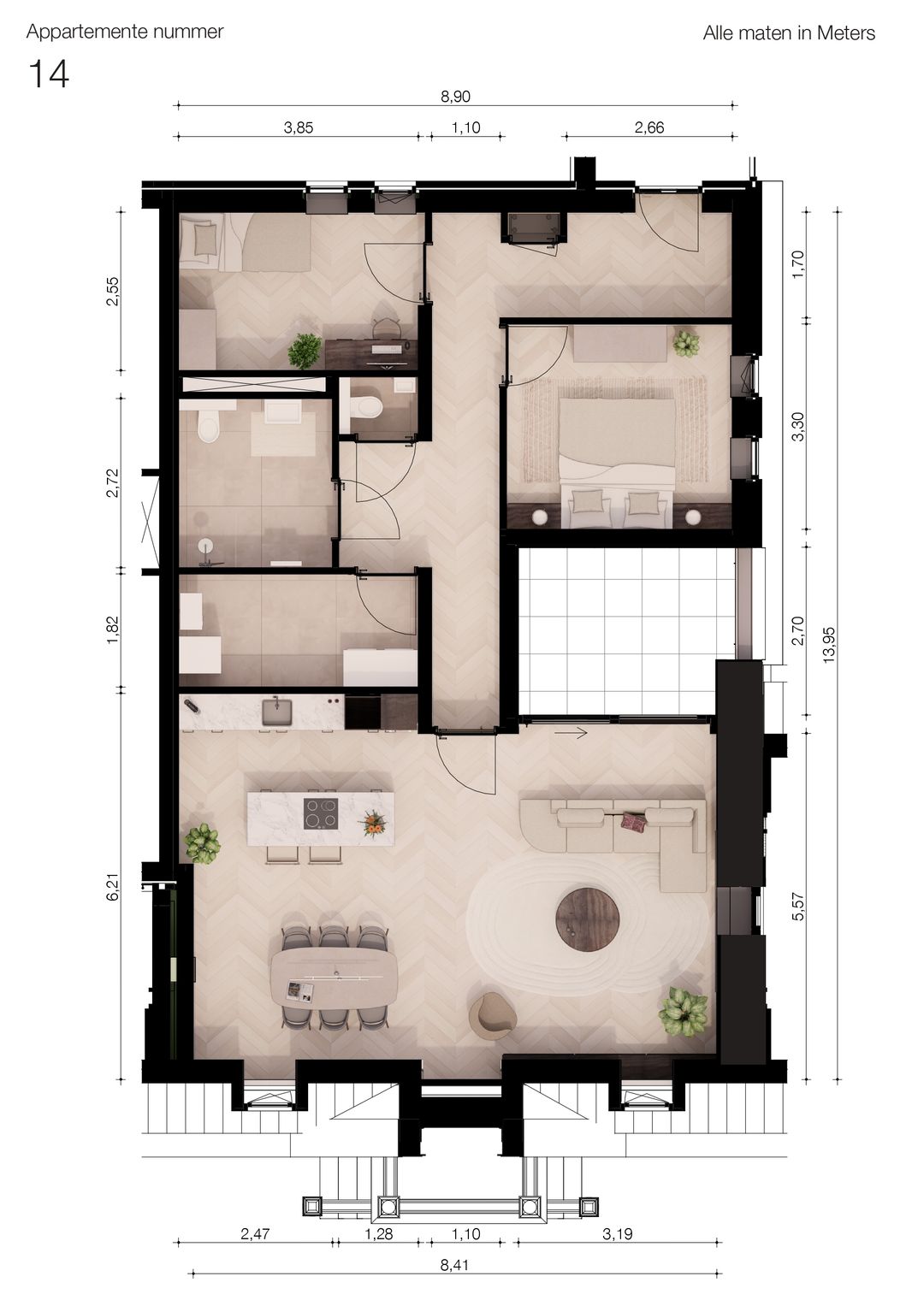 Photo 7 of Appartement (Bouwnr. 14)