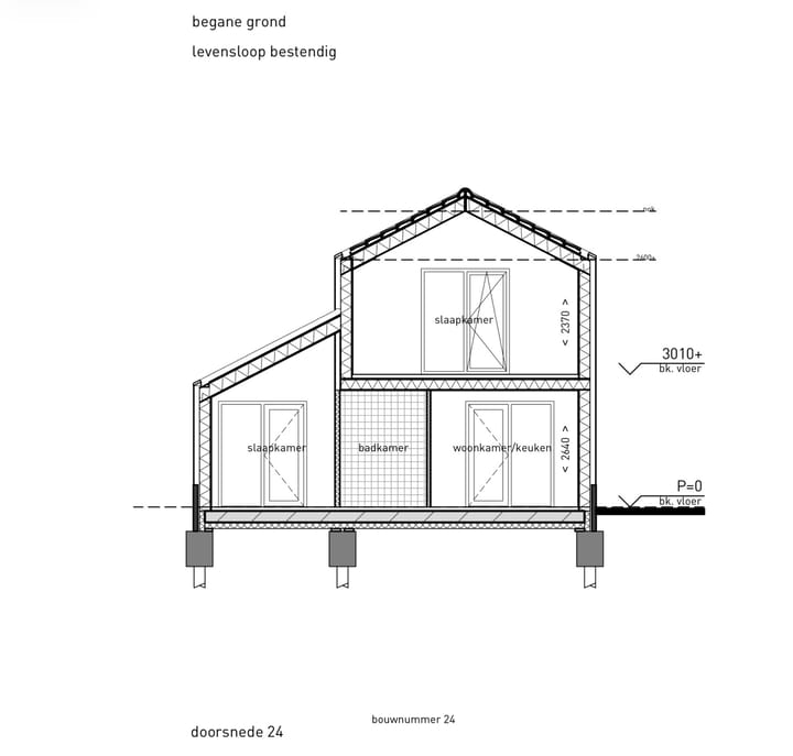 Foto 6 van Beloop bnr 24: vrijstaand en levensloop