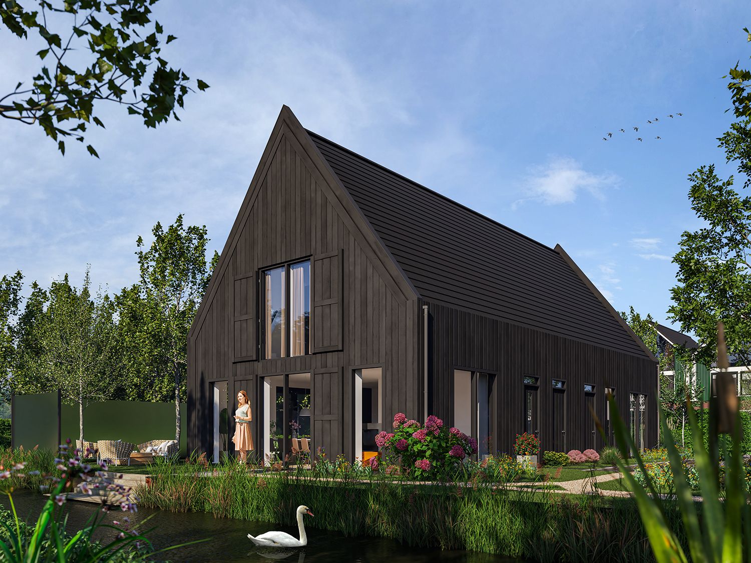 Foto 6 van Twee-onder-één-kap Schuurwoning (Bouwnr. 4)