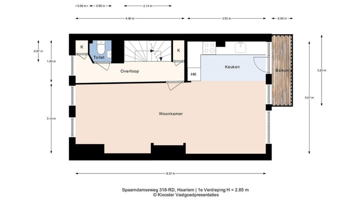 Foto 37 van Spaarndamseweg 318-RD