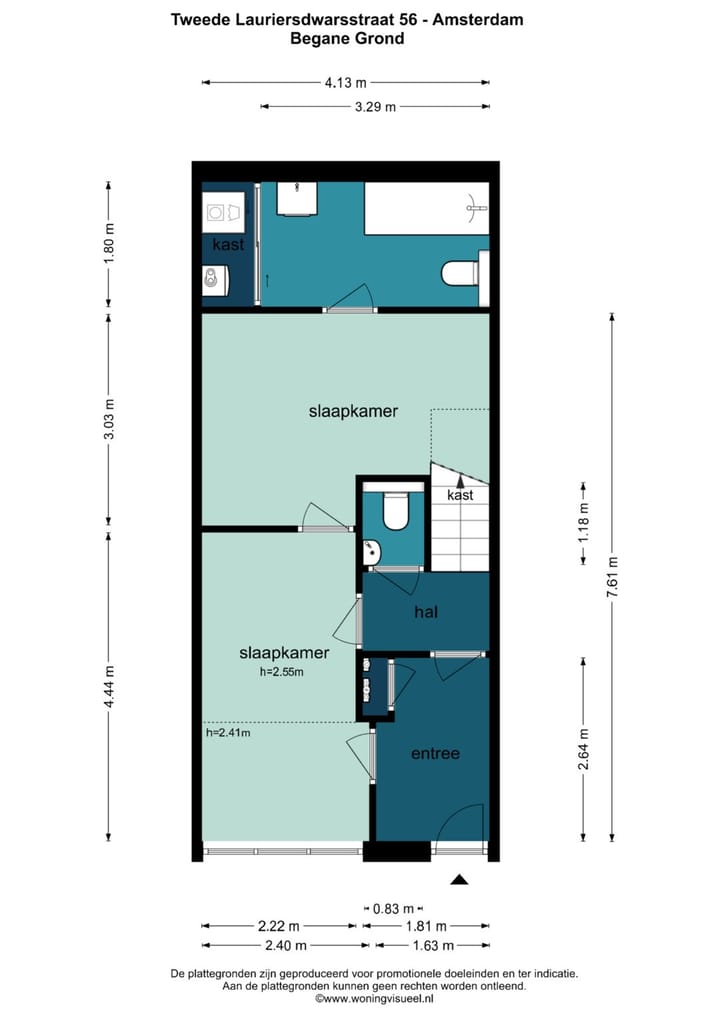 Foto 58 van Tweede Laurierdwarsstraat 56