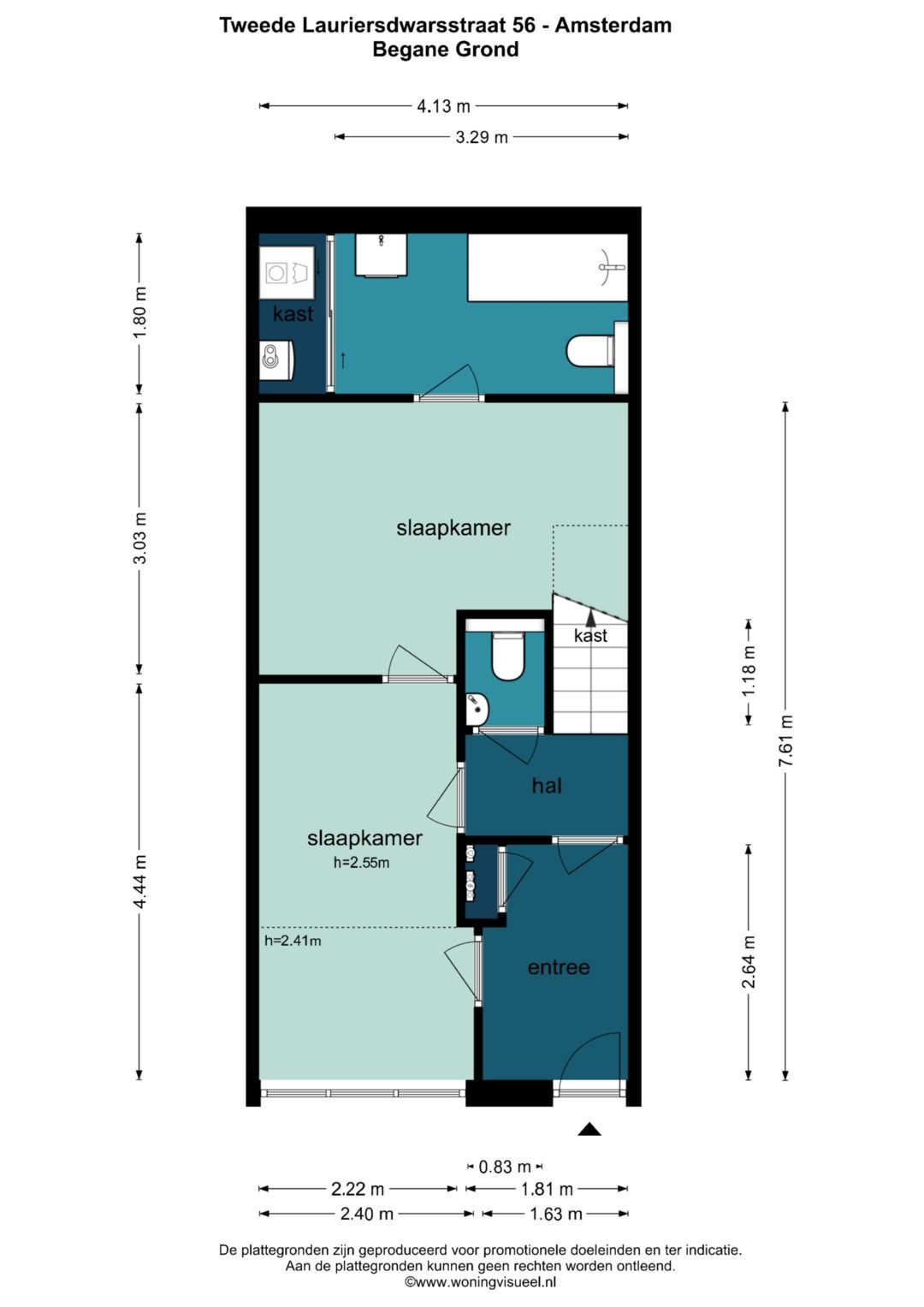 Foto 54 van Tweede Laurierdwarsstraat 56