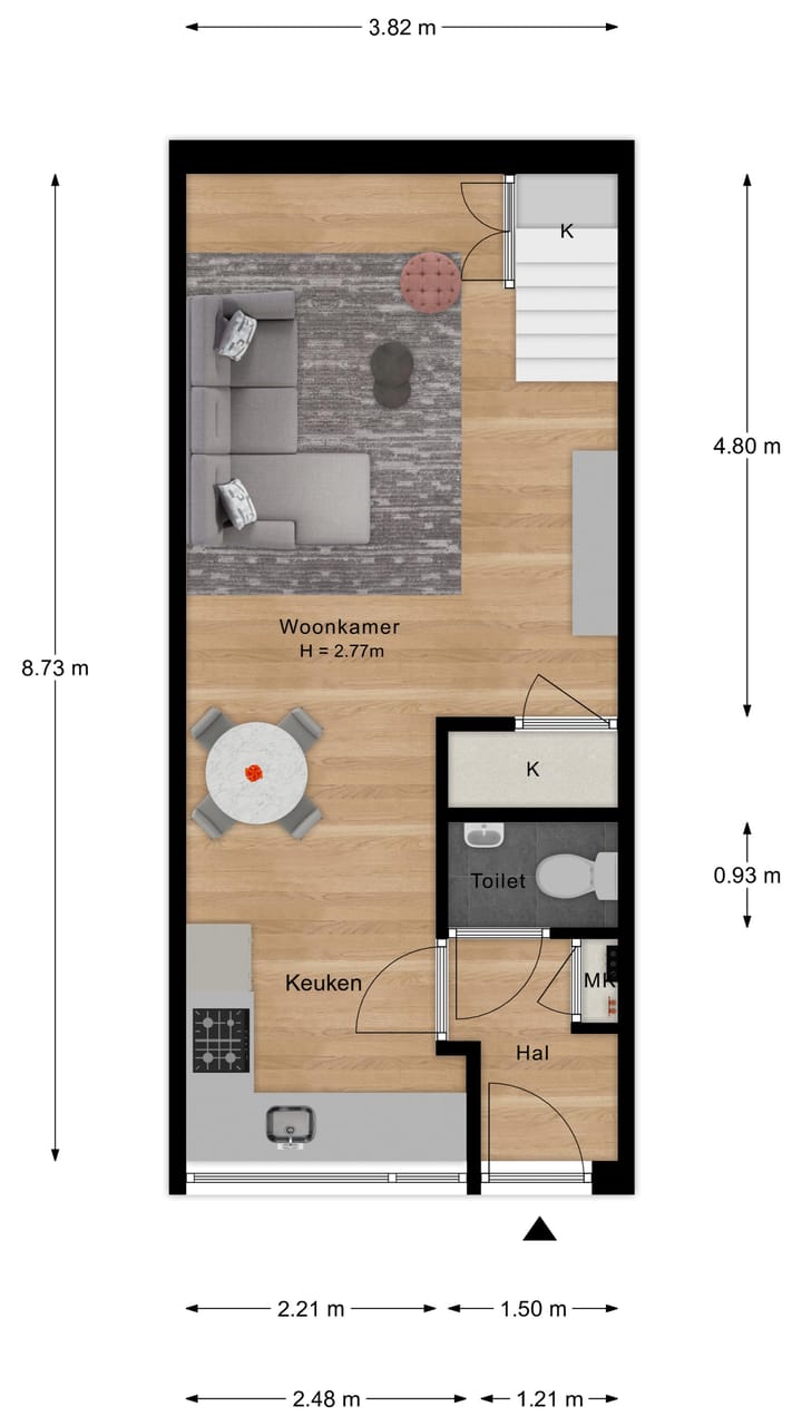 Foto 54 van Carneoolstraat 40-B