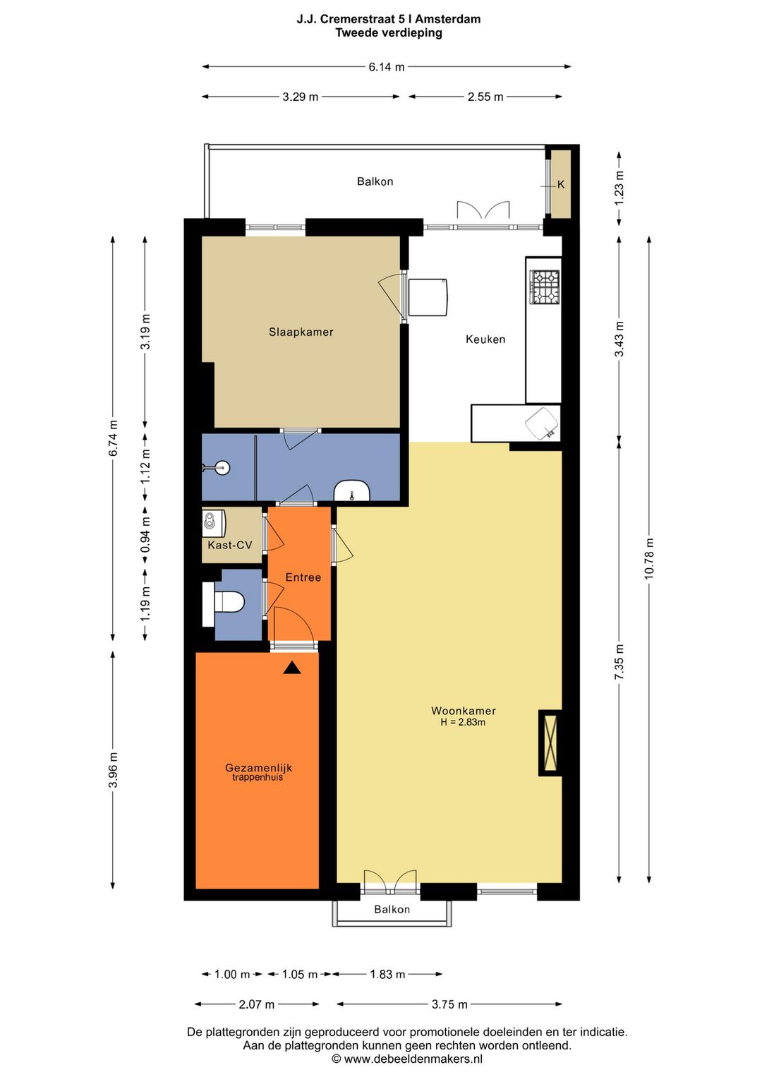 Foto 23 van J.J. Cremerstraat 5-1