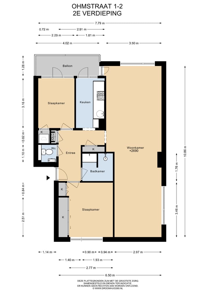 Foto 29 van Ohmstraat 1-2