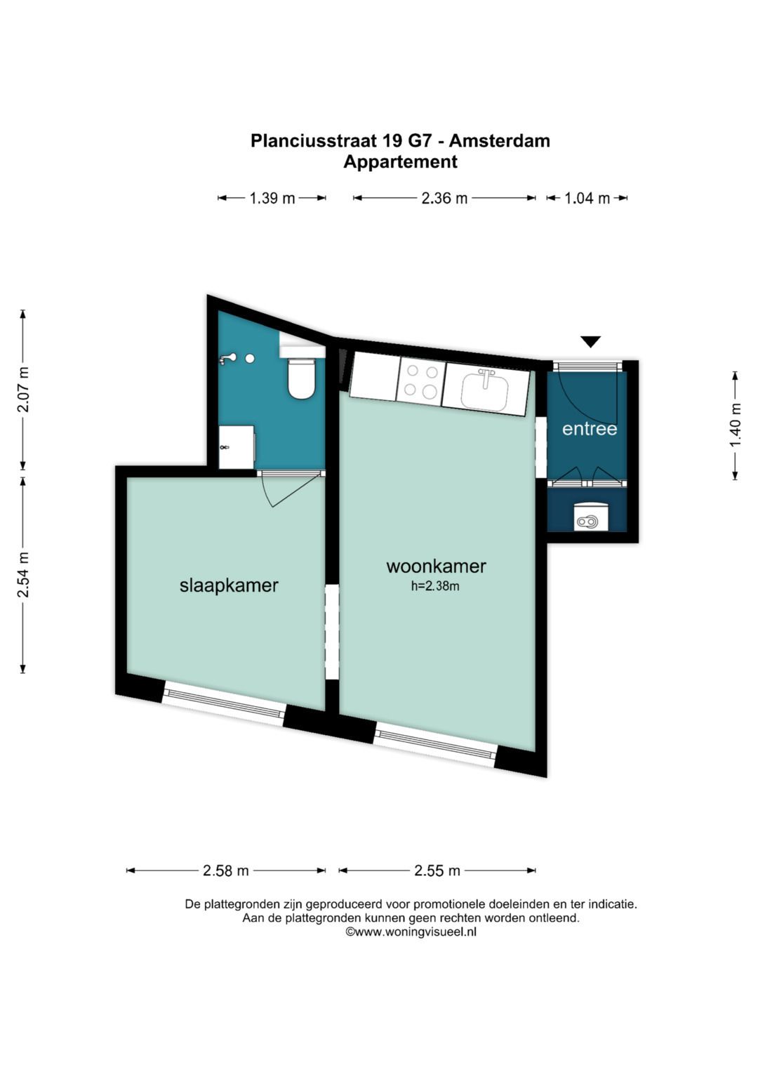 Foto 24 van Planciusstraat 19-G7