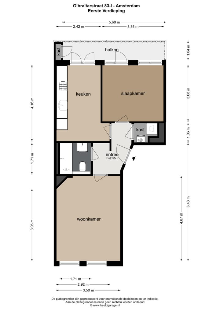 Foto 32 van Gibraltarstraat 83-1