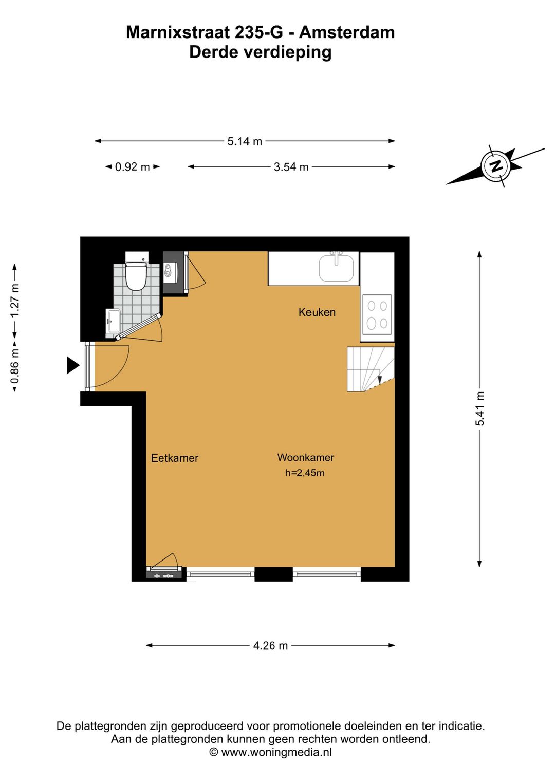 Foto 22 van Marnixstraat 235-G