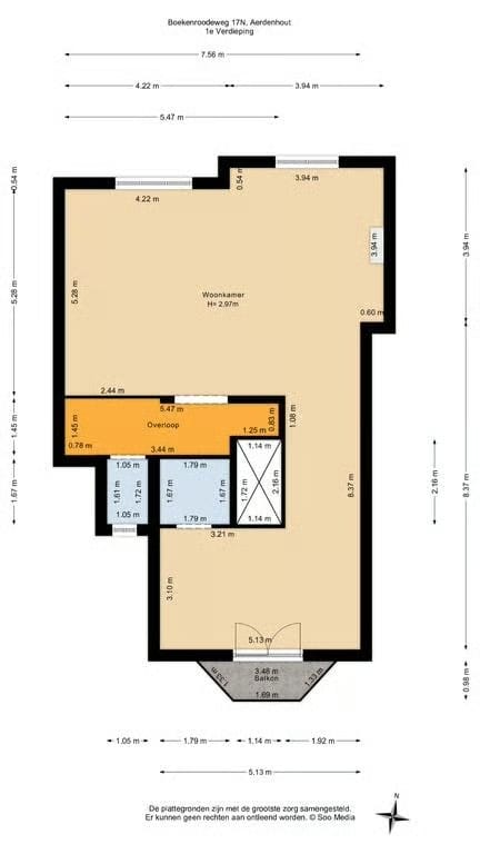 Foto 47 van Boekenroodeweg 17-N