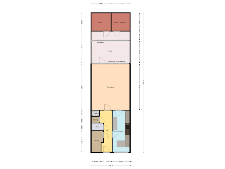 Begane grond met tuin