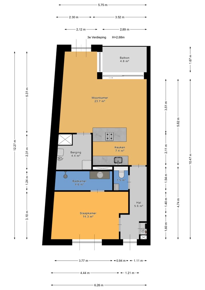 Photo 20 of Delflandstraat 30