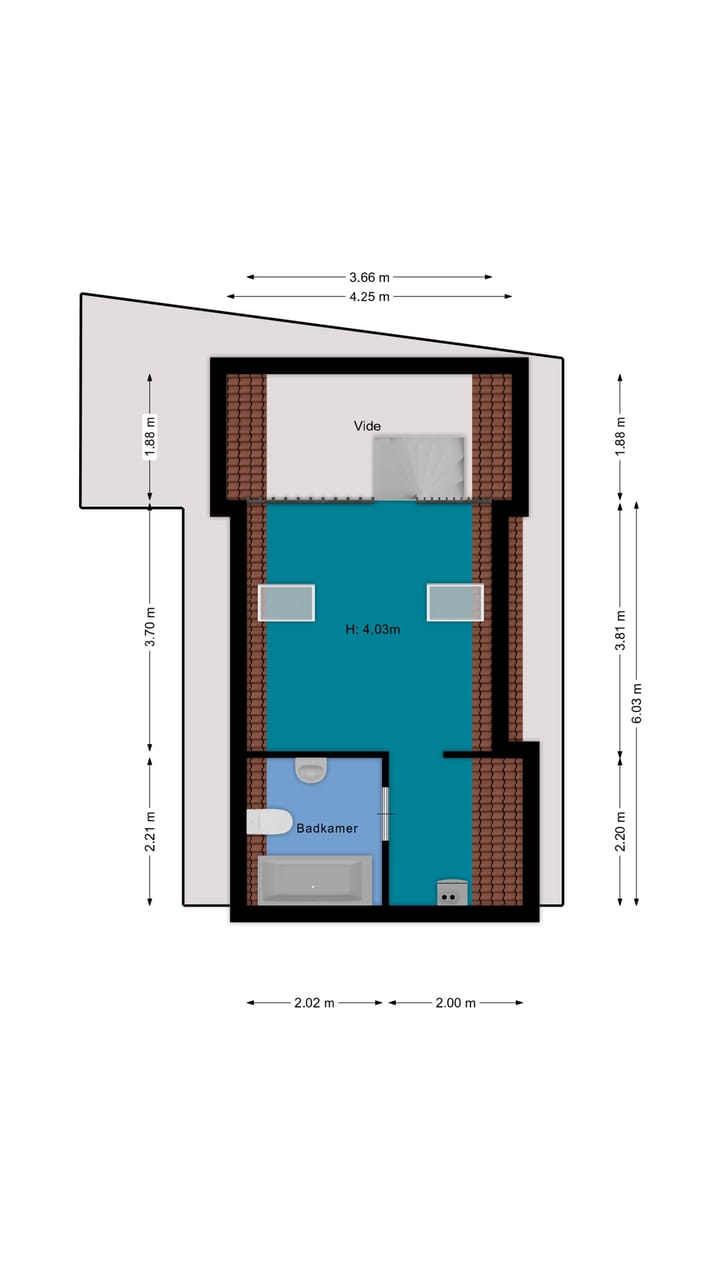 Foto 17 van Generaal de la Reijlaan 22-D