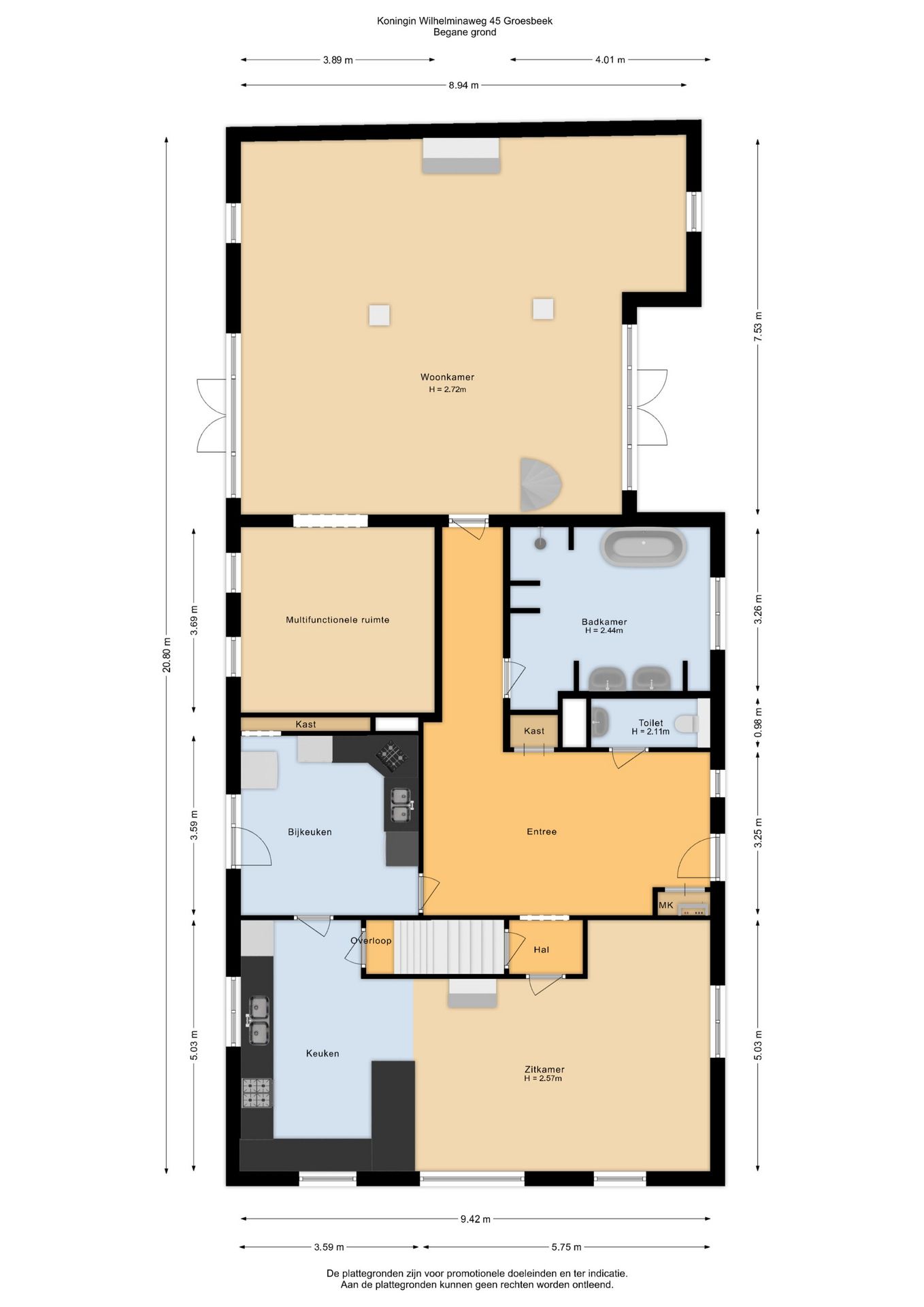 Foto 45 van Koningin Wilhelminaweg 45