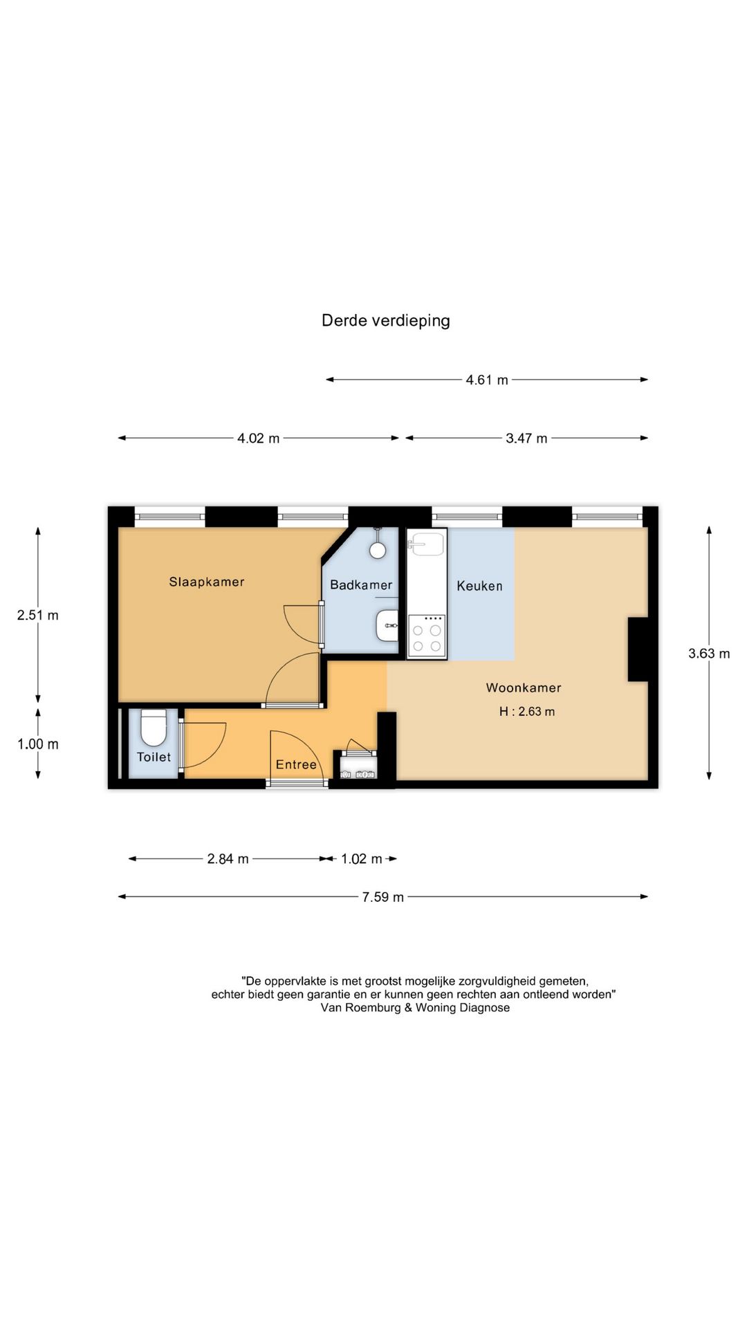 Foto 15 van Korte Meerhuizenstraat 12-3A