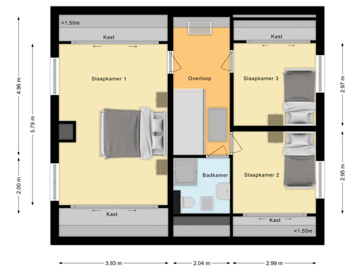Eerste verdieping Deel 1
