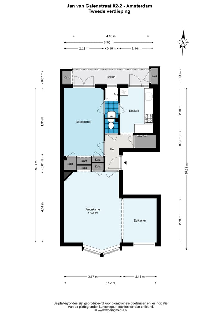 Photo 17 of Jan van Galenstraat 82-2