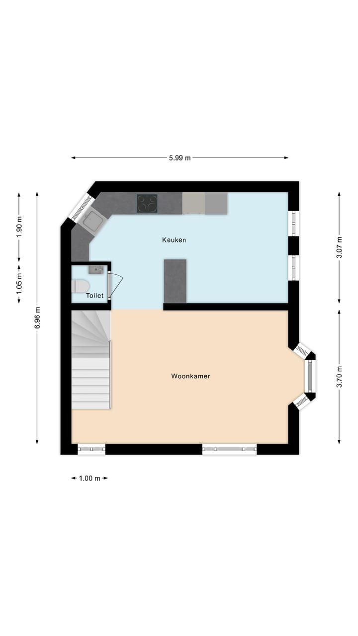 Foto 46 van Vrolikstraat 202-3