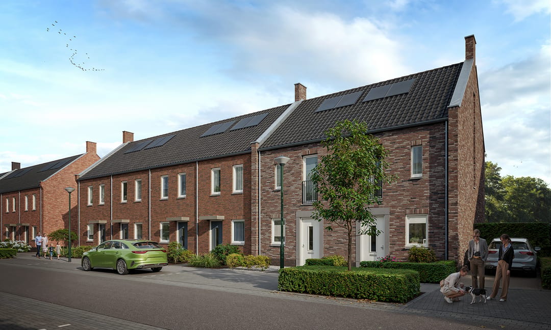 Foto 2 van Rij- en hoekwoningen (Bouwnr. 28)