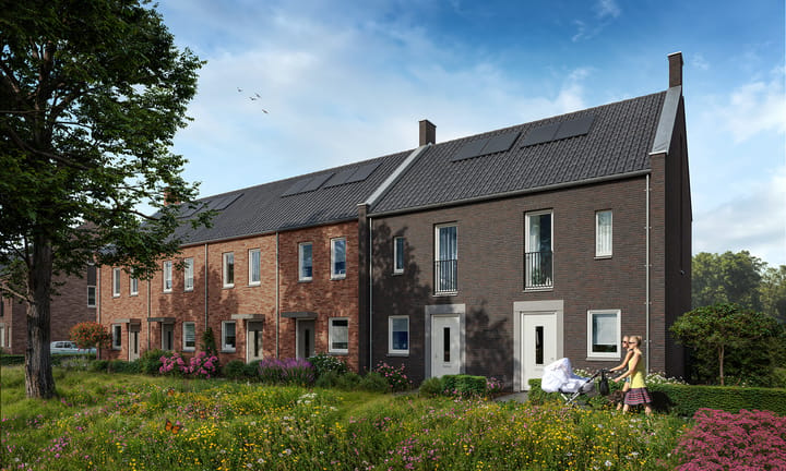 Foto 3 van Rij- en hoekwoningen (Bouwnr. 28)