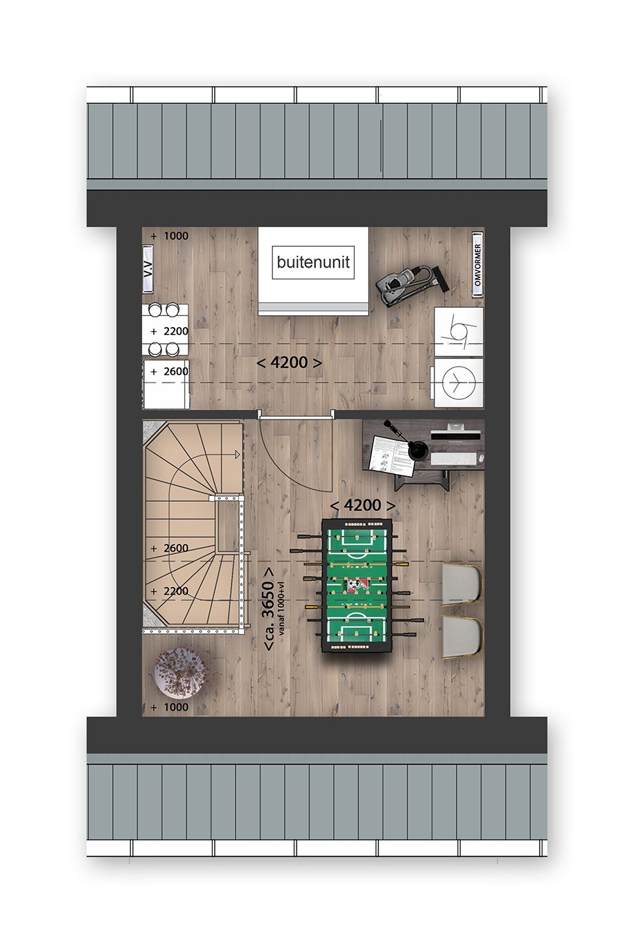 Foto 6 van Rij- en hoekwoningen (Bouwnr. 34)